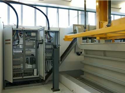 PLC and Motor Control Cabinet